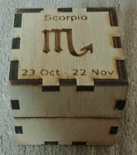 Load image into Gallery viewer, Zodiac box - small