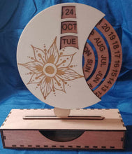 Load image into Gallery viewer, Infinity Calendar - wooden perpetual floating