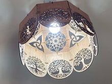 Load image into Gallery viewer, Handmade ceiling lamp shade Tree of Life