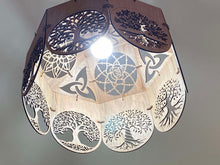 Load image into Gallery viewer, Handmade ceiling lamp shade Tree of Life