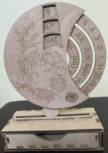 Load image into Gallery viewer, Infinity Calendar - wooden perpetual floating