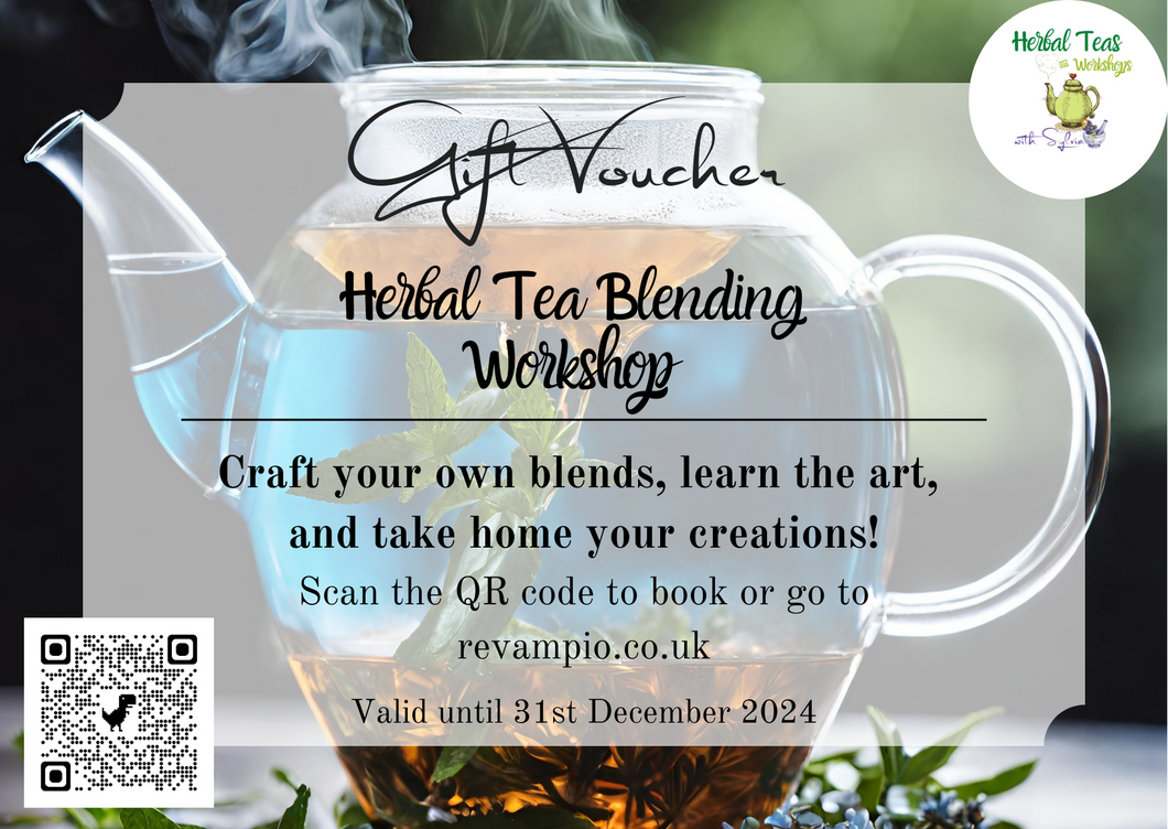 Herbal tea workshop Gift Voucher