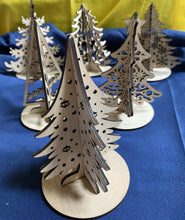 Load image into Gallery viewer, Handmade Wooden Christmas Trees
