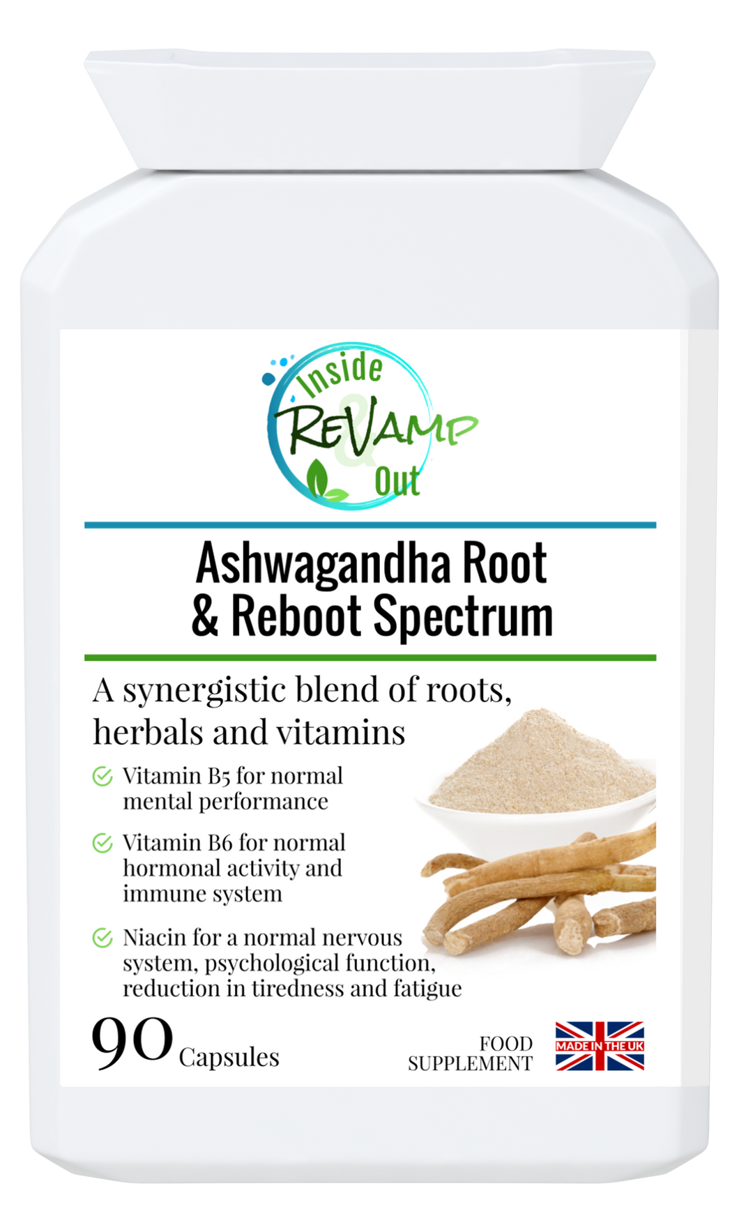 Ashwagandha Root & Reboot Spectrum