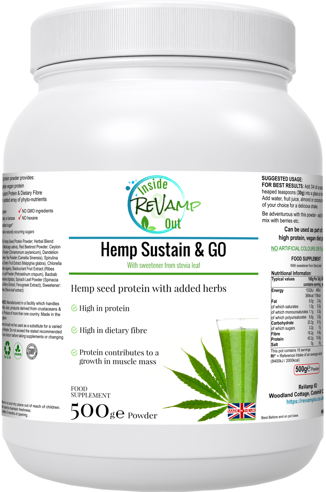 Hemp Sustain & GO