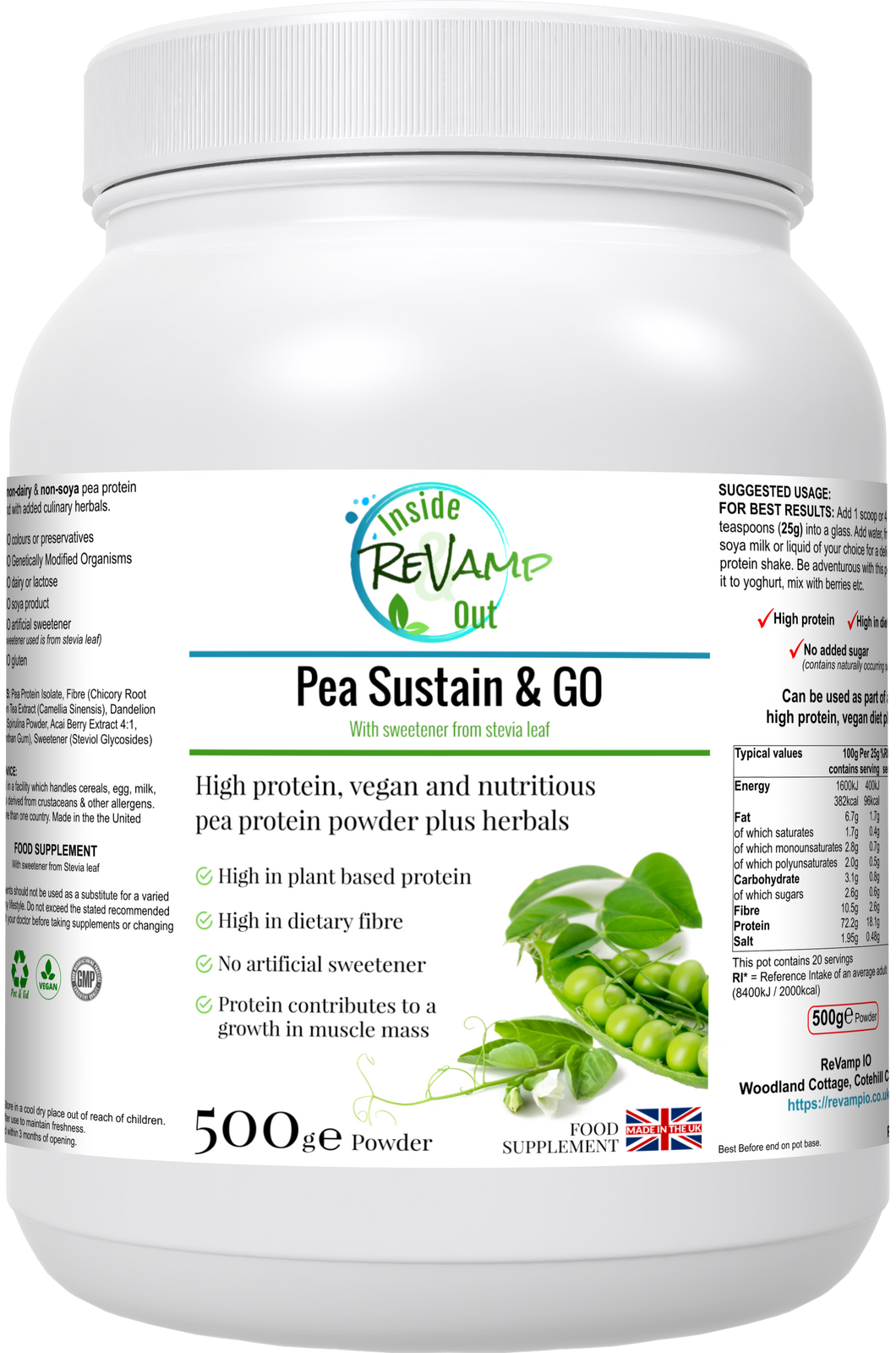 Pea Sustain & GO